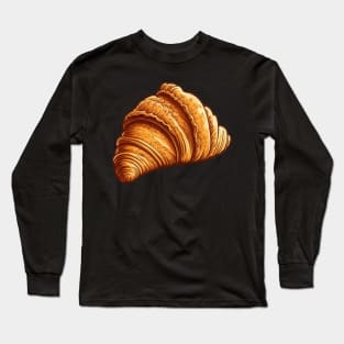 Cottagecore Croissant Long Sleeve T-Shirt